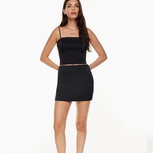 Aritzia Sunday Best black Rocco skirt small